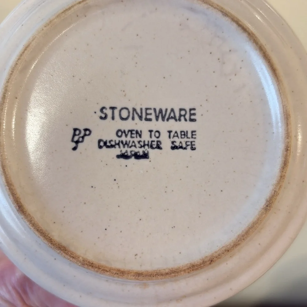 Vintage 1970s Stonybrook by Japan Stoneware Gravy Boat.